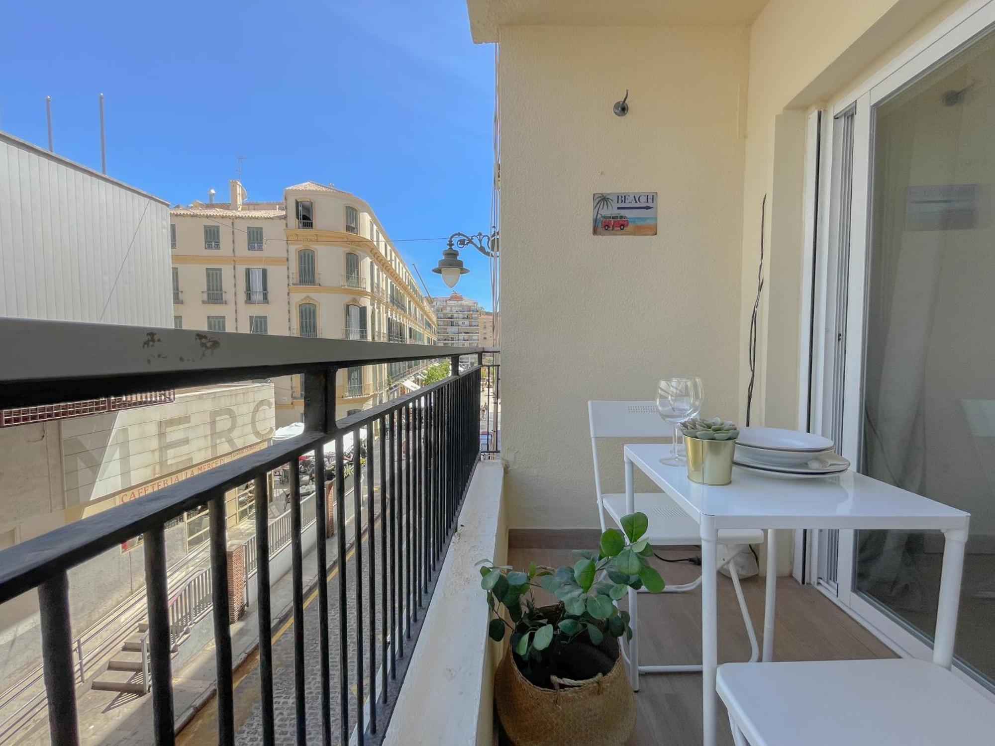 Moderno Apartamento Plz De La Merced Málaga Extérieur photo
